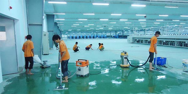 vệ sinh công nghiệp quận Bình Tân