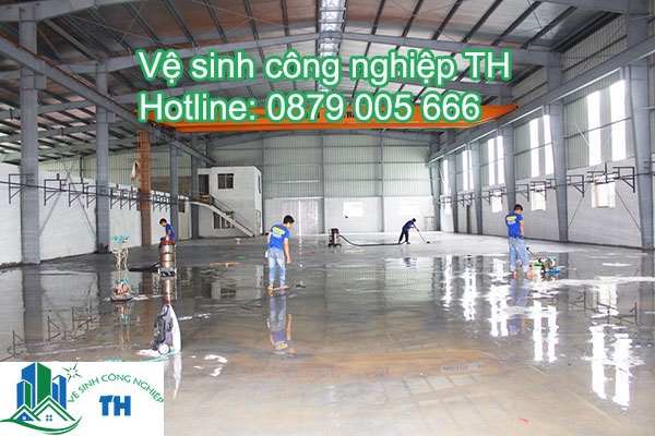 Thi công vệ sinh nhà xưởng tại quận Tân Bình